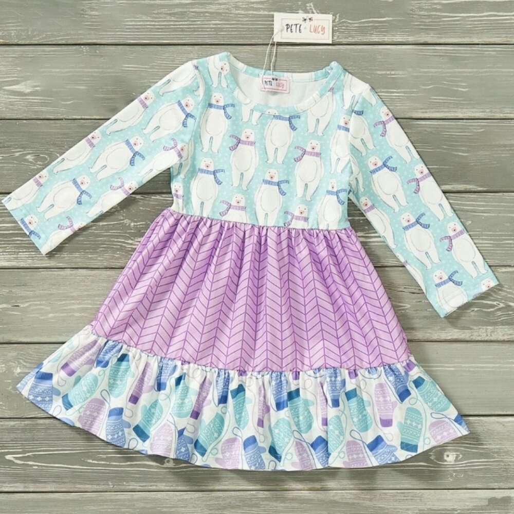 Polar Paws Dress - Pete + Lucy